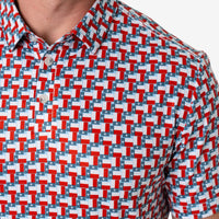 Texas Flag Performance Polo