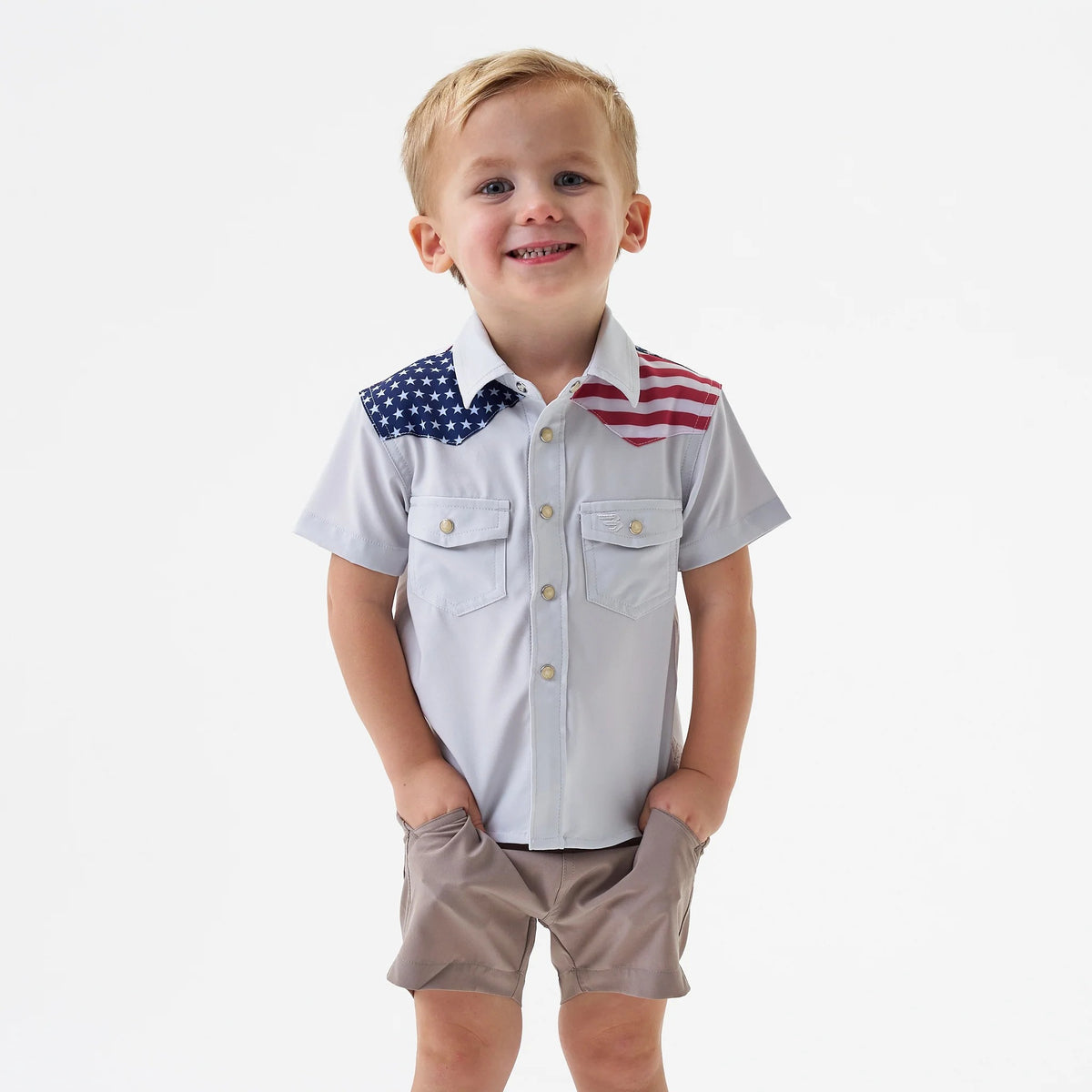 Youth All American Performance Western Shirt