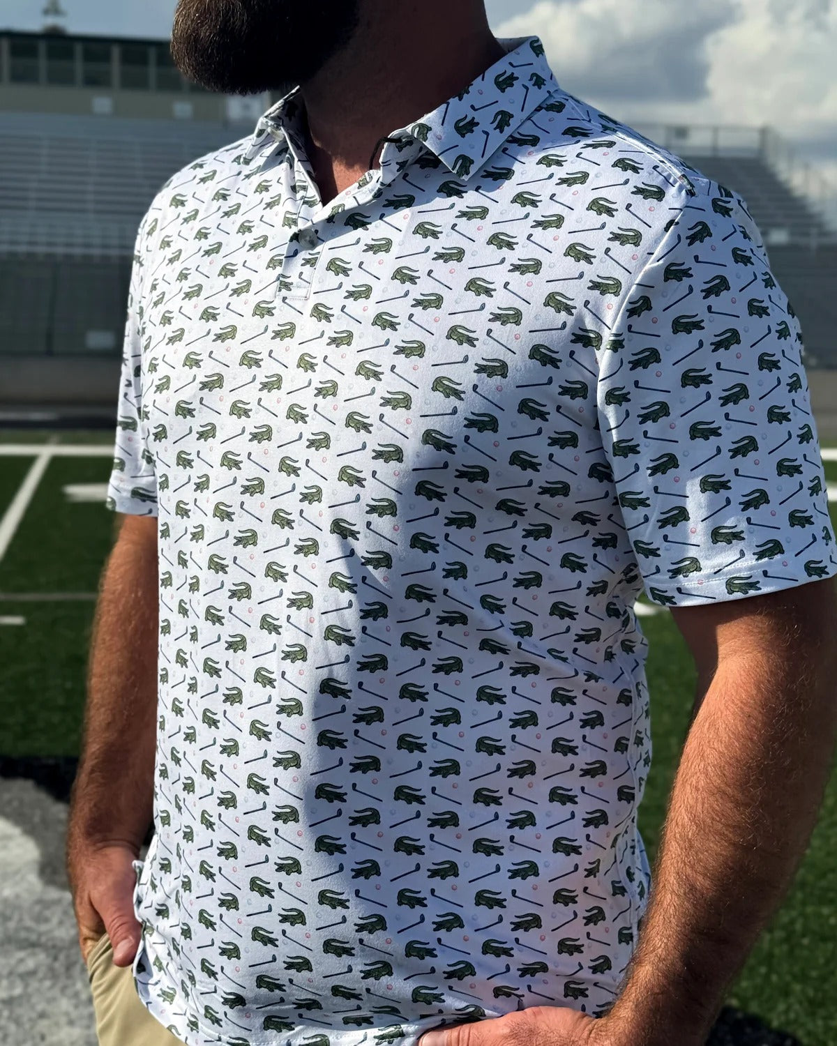 Tap It In Performance Polo