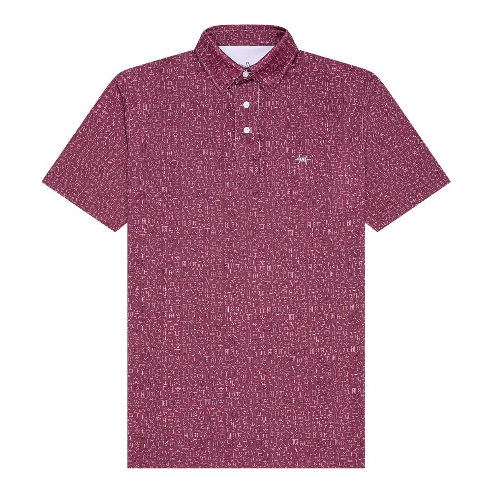 Chisolm Maroon- Traditions Polo