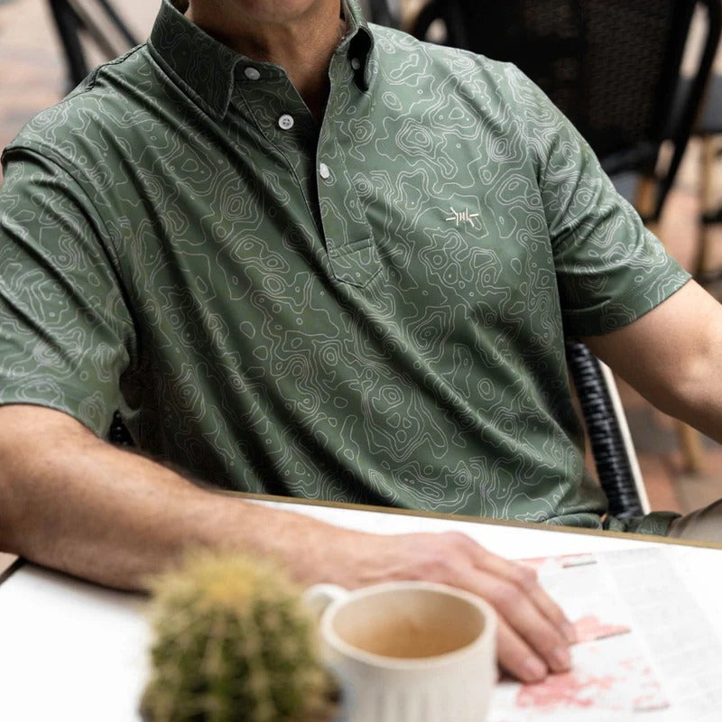 Big Bend Topo Agave- Traditions Polo