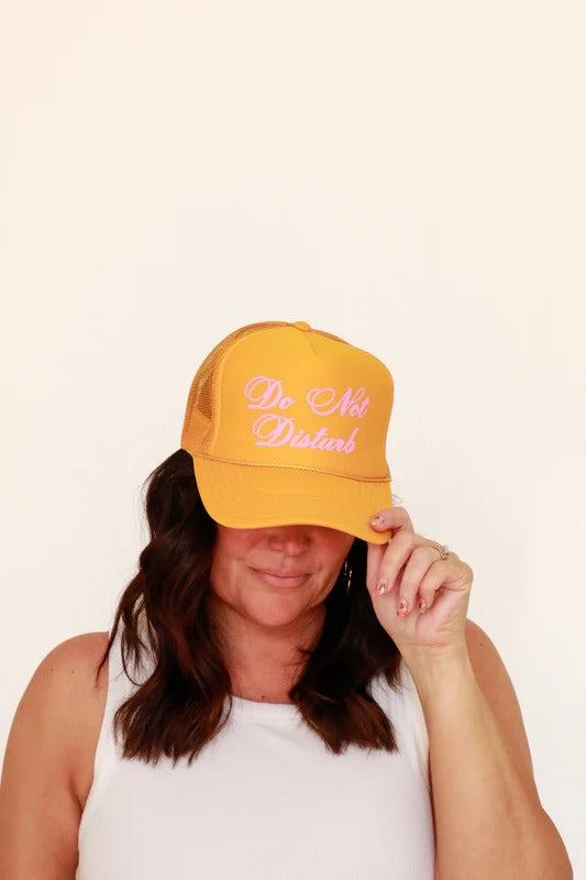 Do Not Disturb Trucker Hat