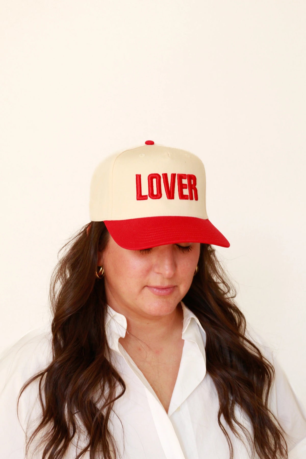 Embroidered Lover Trucker Hat