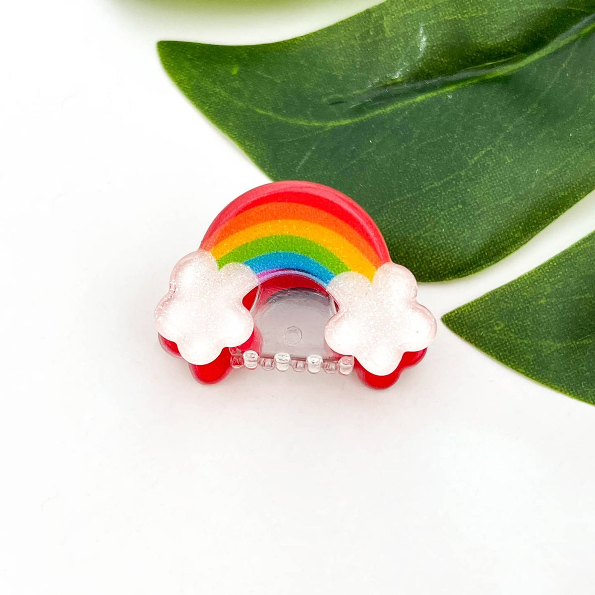 Mini Rainbow Hair Clip