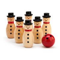 Bowling Snowman Set