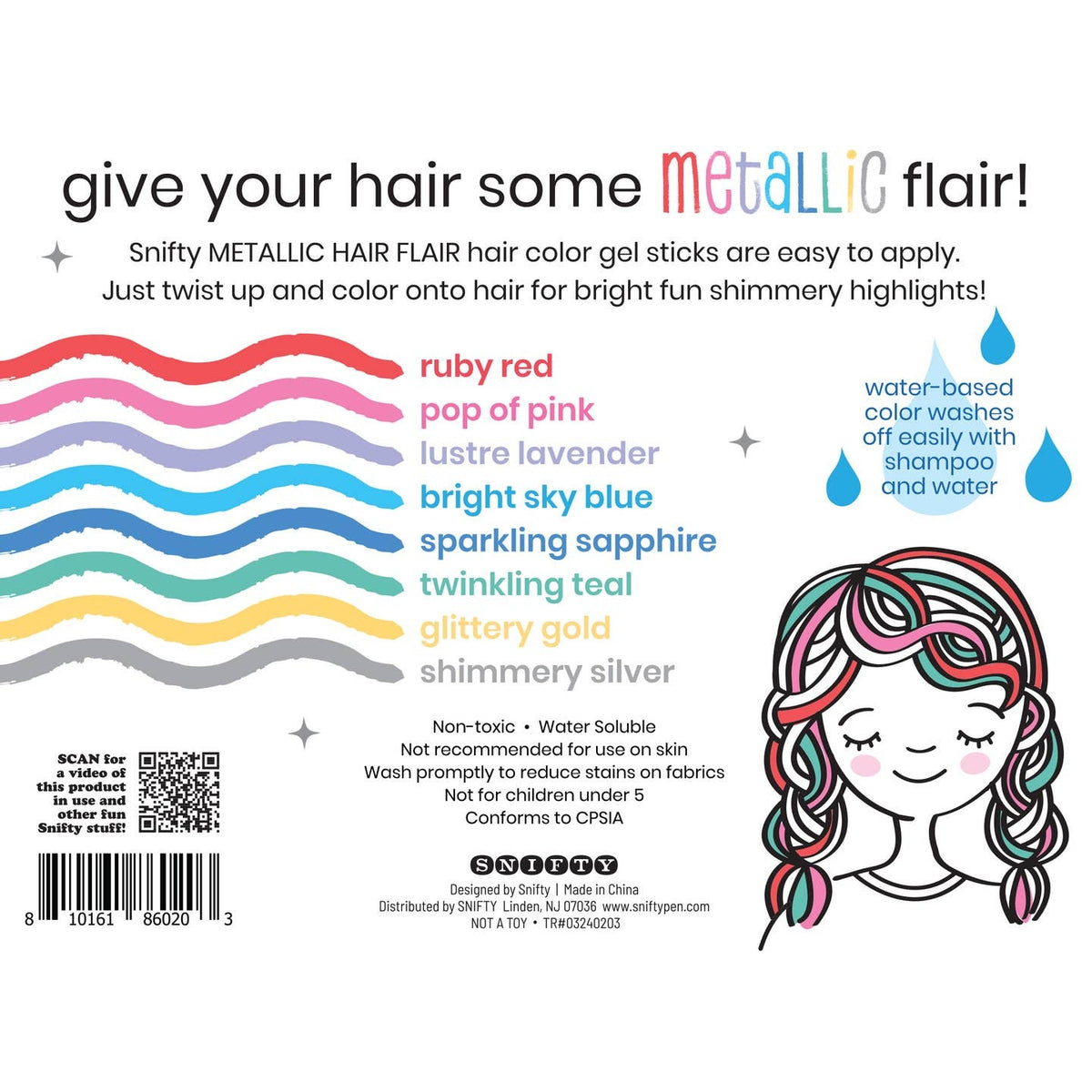 Hair Flair - Metallic