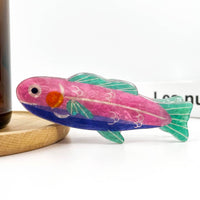 Pink Sardine Hair Clip