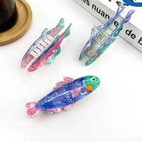 Pink Sardine Hair Clip