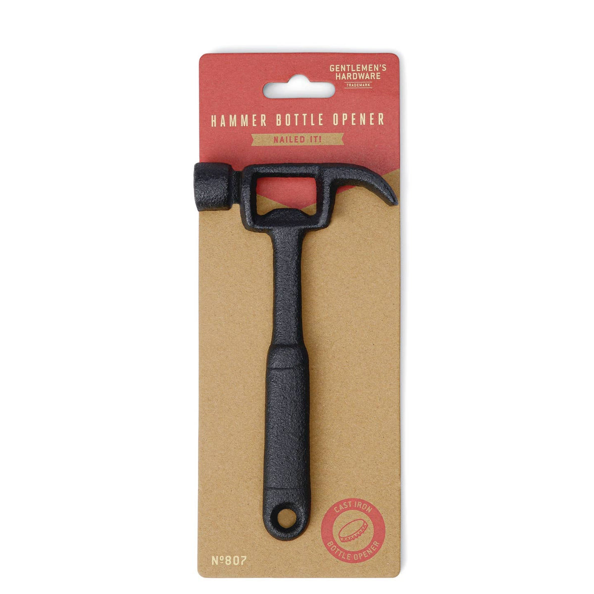 Hammer Bottle Opener Mini-Tool