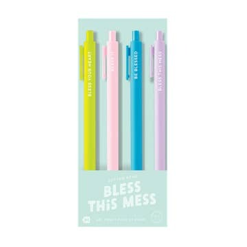 Jotter 4 Pack - Bless This Mess
