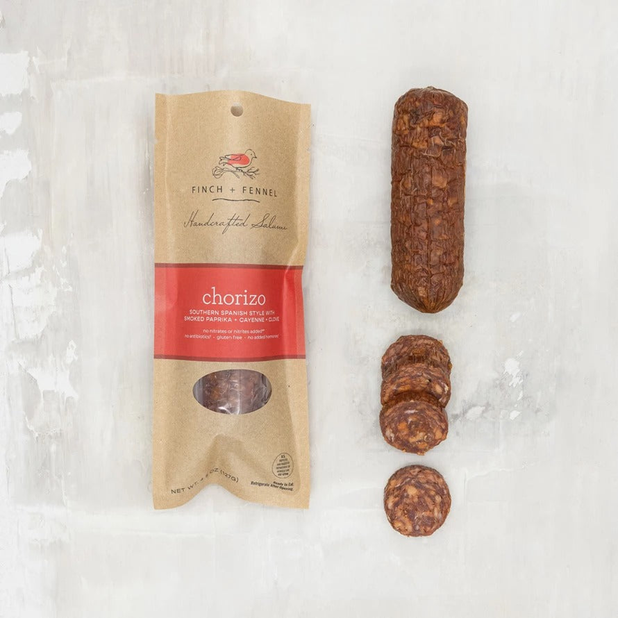 Finch + Fennel Chorizo Salumi Sausage 4.5oz