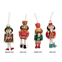 Wool Felt Nutcracker Christmas Ornaments