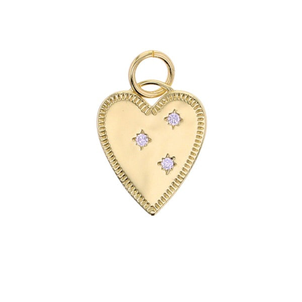 Lotus Heart Charms