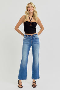 Larson High Rise Straight Jeans