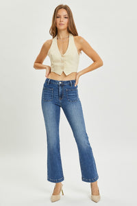Mallory High Rise Bootcut Jeans