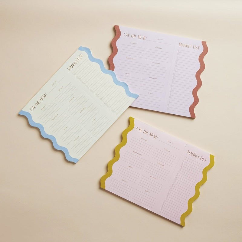 Meal Planner Notepad w/magnets