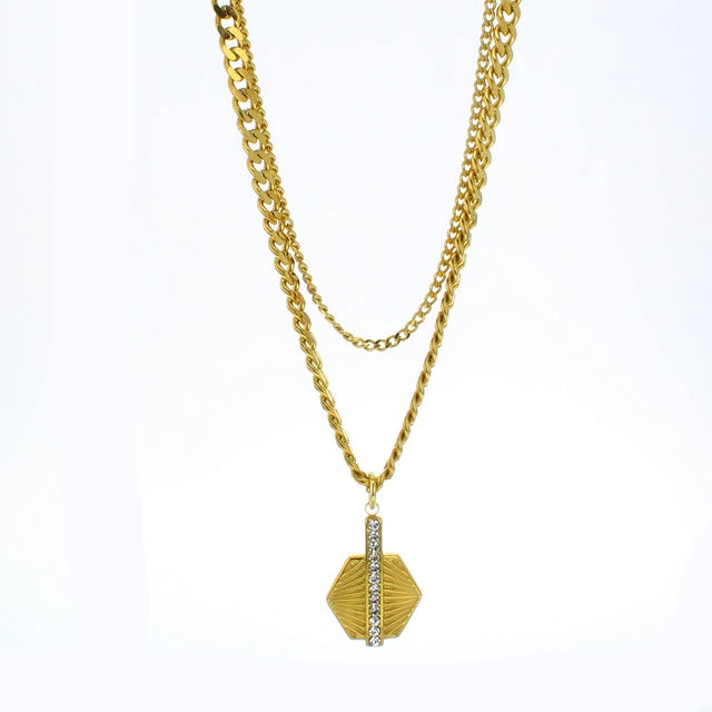 Hansley Gold Waterproof Necklace