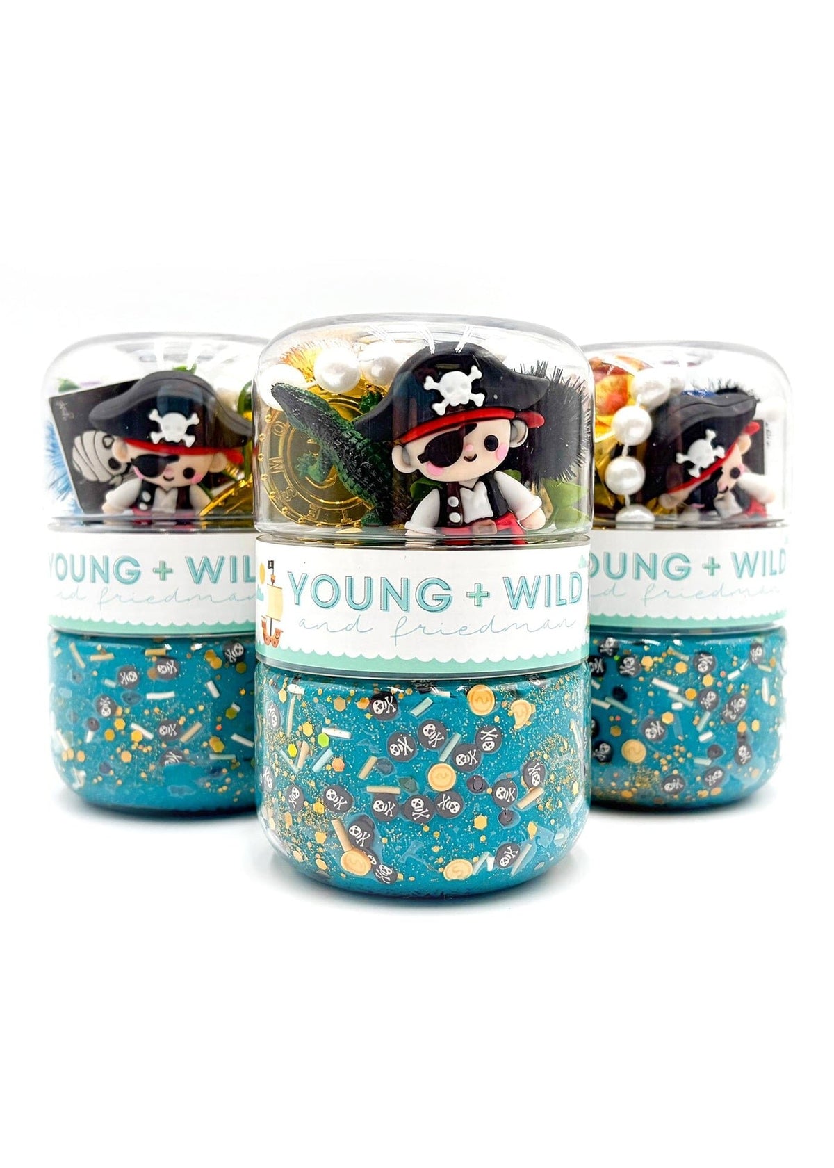 Grab & Go Dough Jar- Pirate