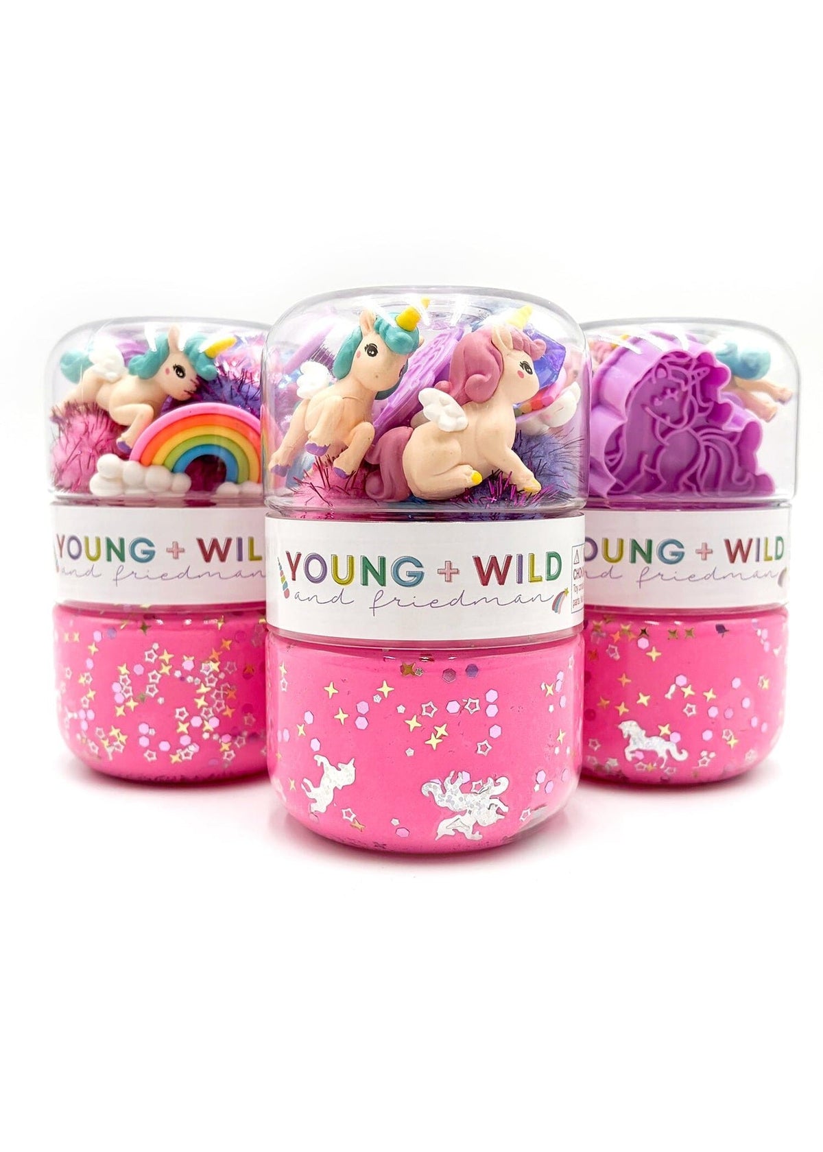 Grab & Go Dough Jar-Unicorn