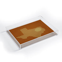 Sombrero Texas Sun Acrylic Tray-small