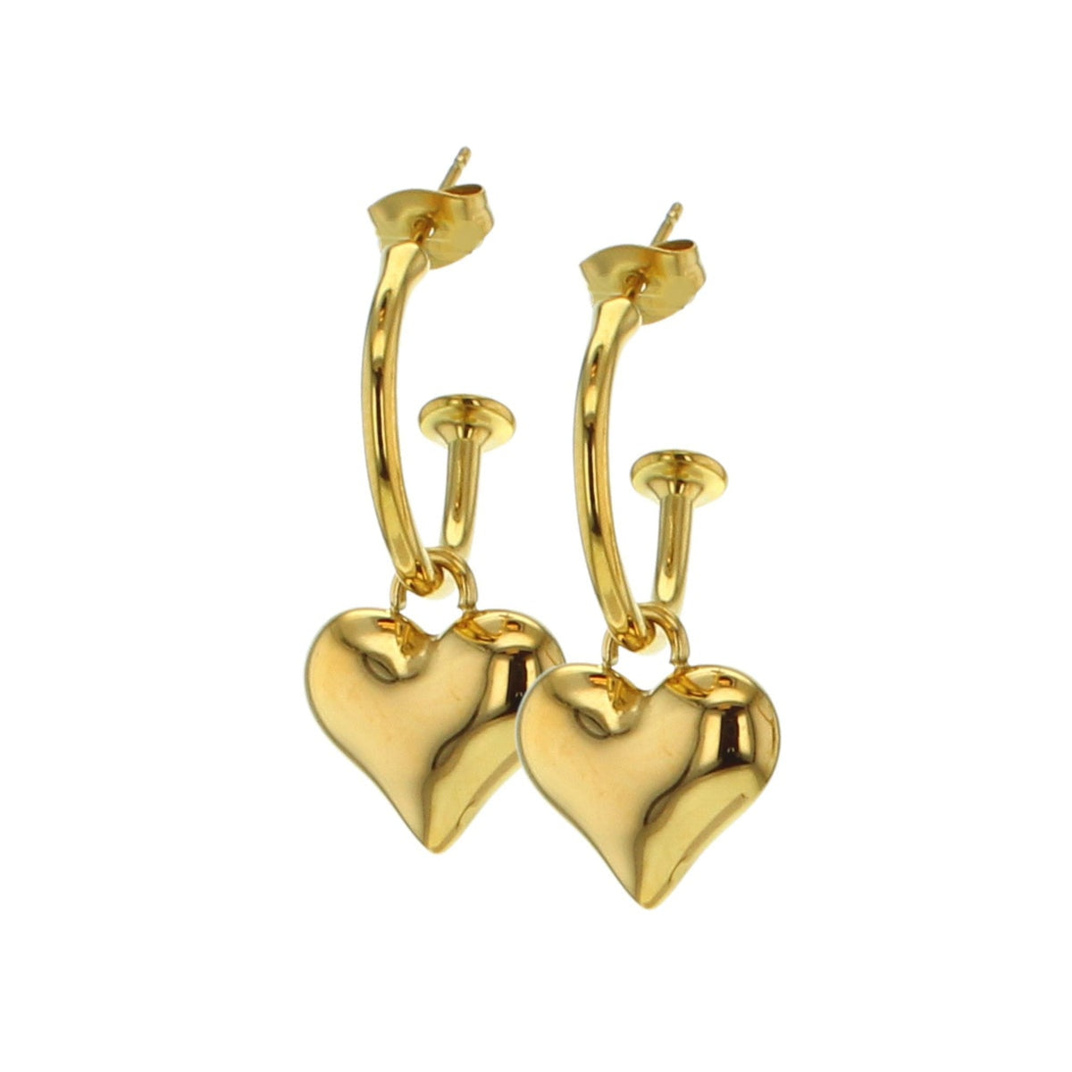 Etta Waterproof Earrings-Gold