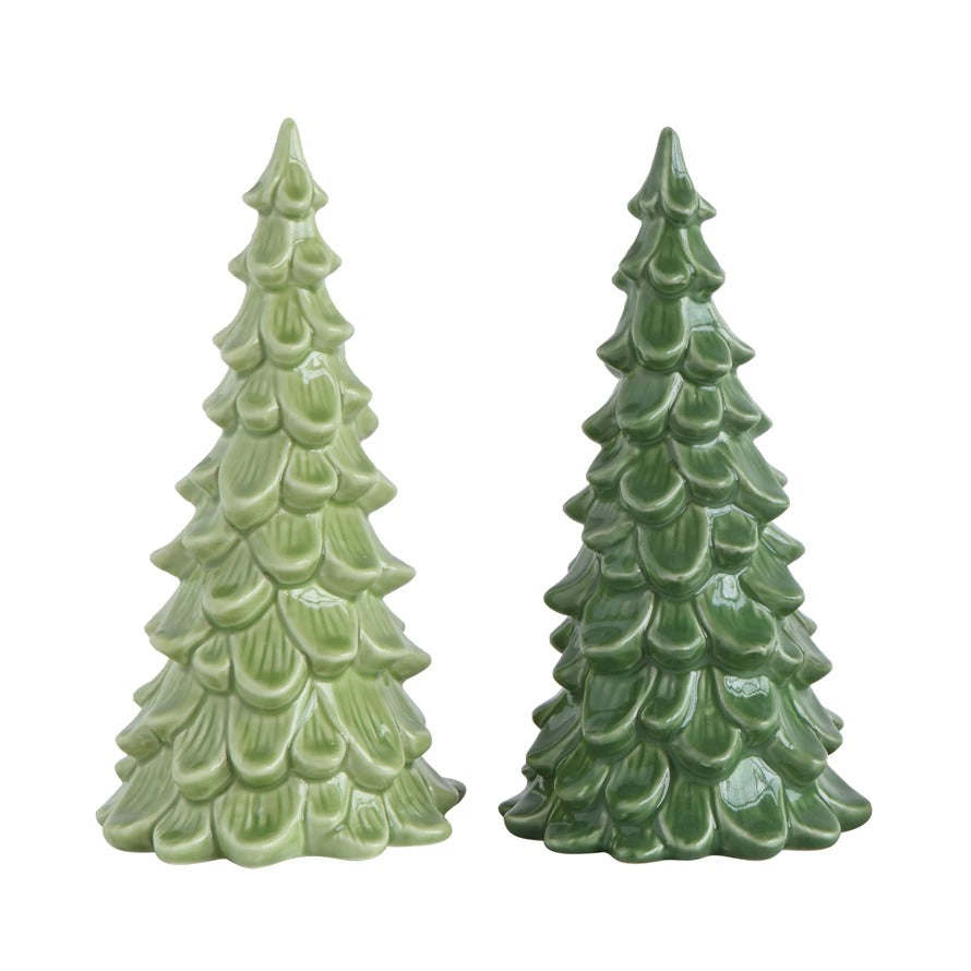 Christmas Stoneware Trees