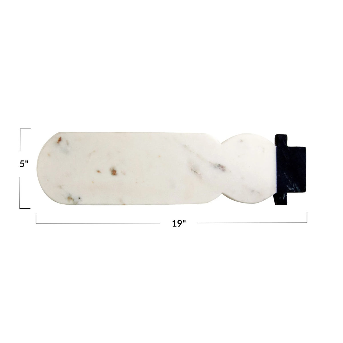 Marble Snowman Cutting Board