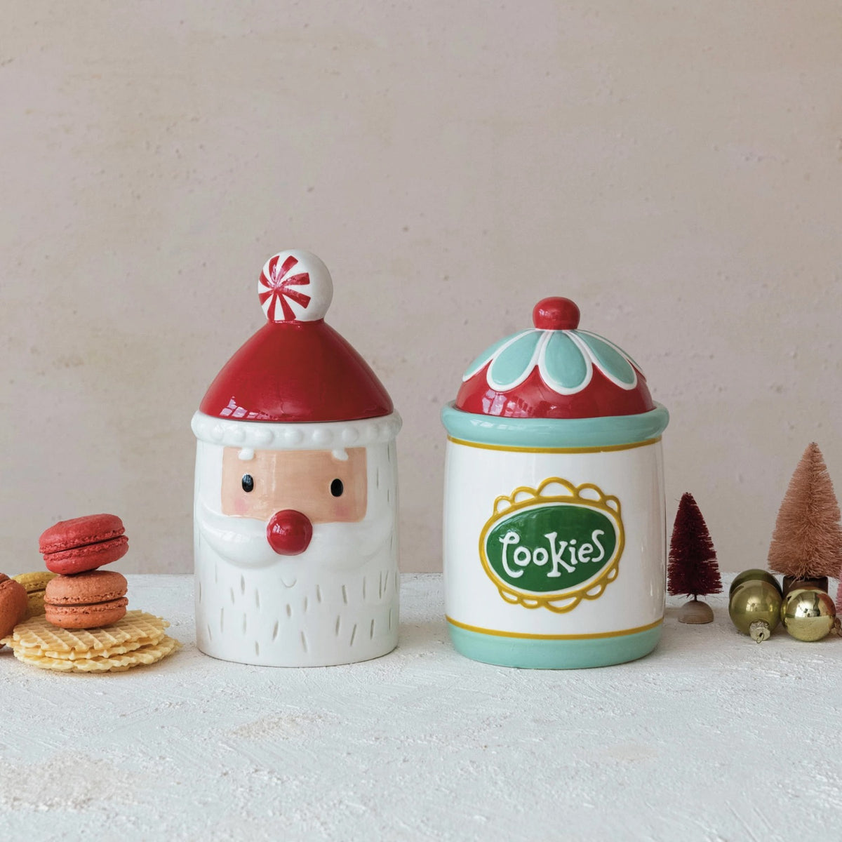 Ceramic Santa Cookie Jar