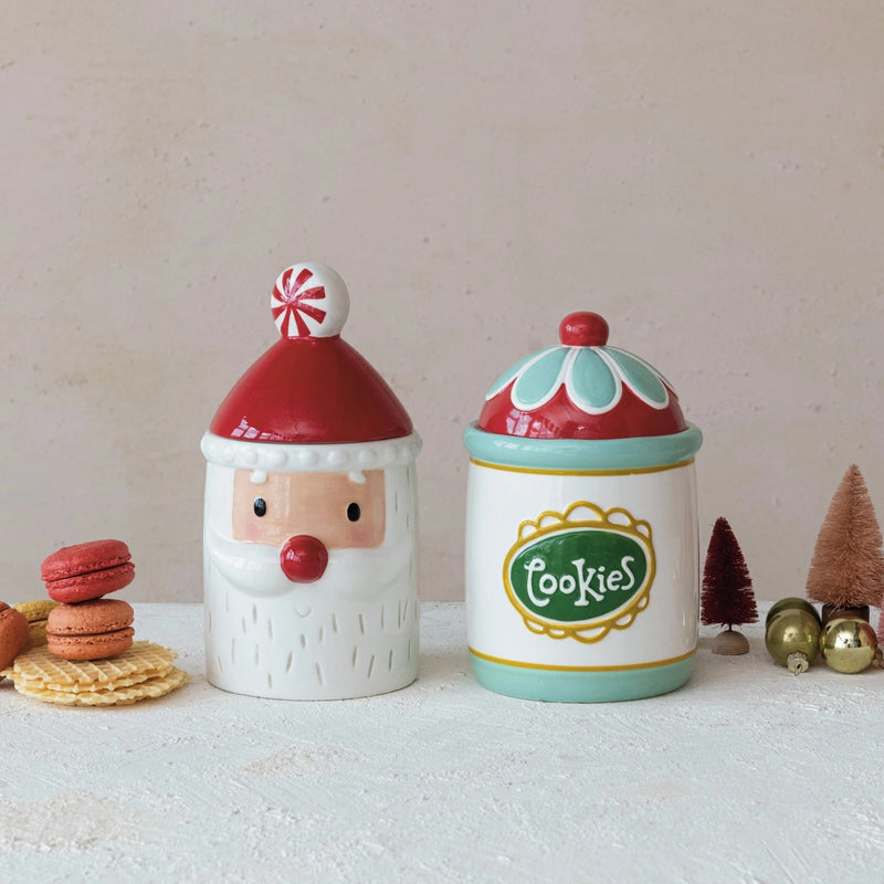 Ceramic Santa Cookie Jar