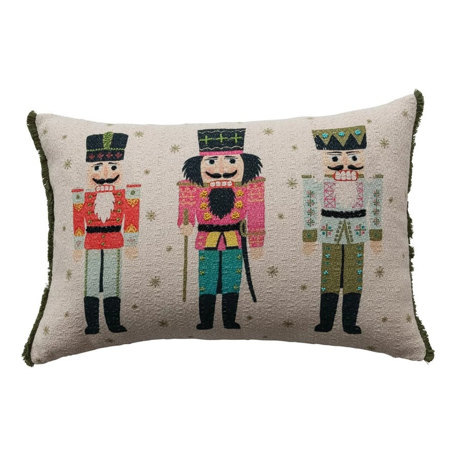 Nutcracker Lumbar Pillow 20x14